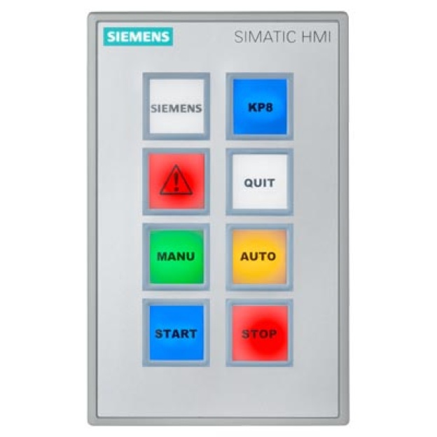 6AV3688-3AY36-0AX0 SIMATIC HMI KP8 PN Key Panel, 8 short-stroke switches