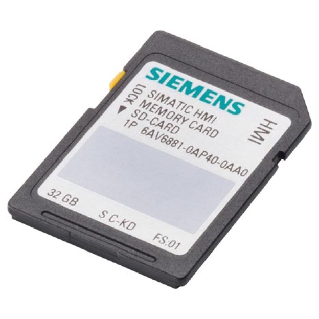 6AV6881-0AP40-0AA0 SIMATIC SD indoor card 32 GB, Secure Digital Card,