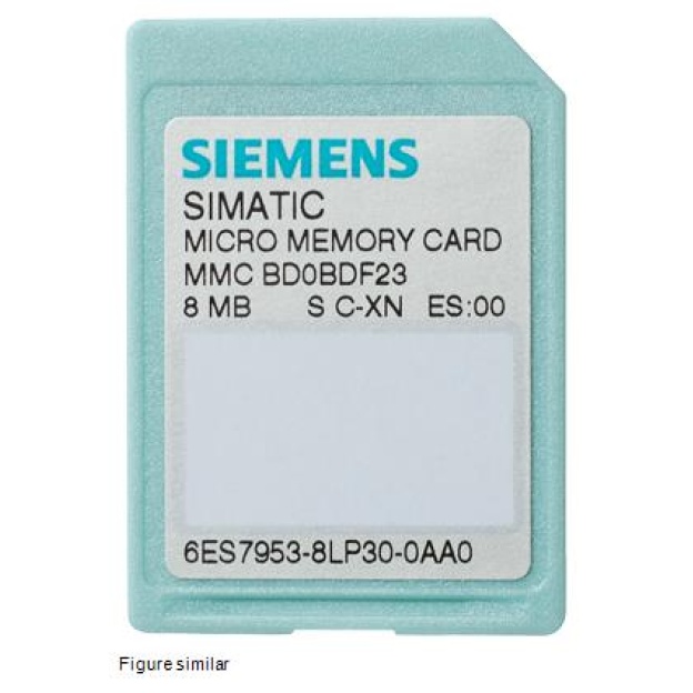 6ES7953-8LP31-0AA0 SIMATIC S7, Micro Memory Card for S7-300/C7/ET 200,