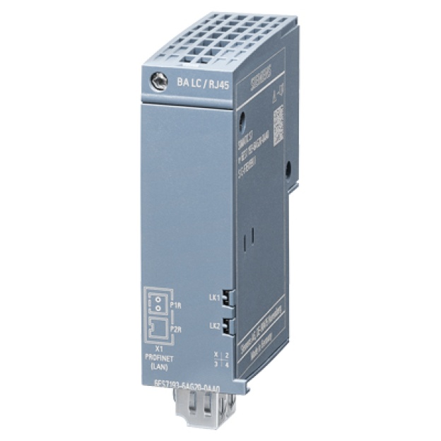 6ES7193-6AG20-0AA0 SIMATIC bus adapter: BA LC/RJ45, media converter glass