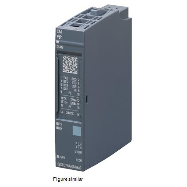 6ES7137-6AA01-0BA0 SIMATIC ET 200SP, CM PTP communication module for serial