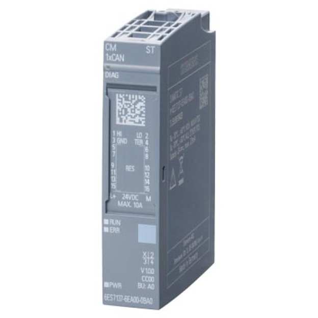 6ES7137-6EA00-0BA0 ET 200SP, CM CAN Gateway to CAN or CANopen networks,