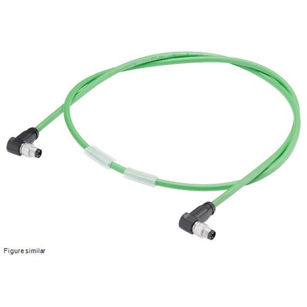 6ES7194-2LH50-0AB0 bus cable for ET connection M8, assembled on both ends