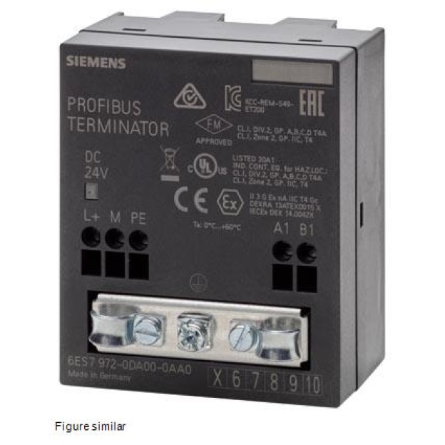 6ES7972-0DA00-0AA0 SIMATIC DP, RS485 terminating resistor for terminating