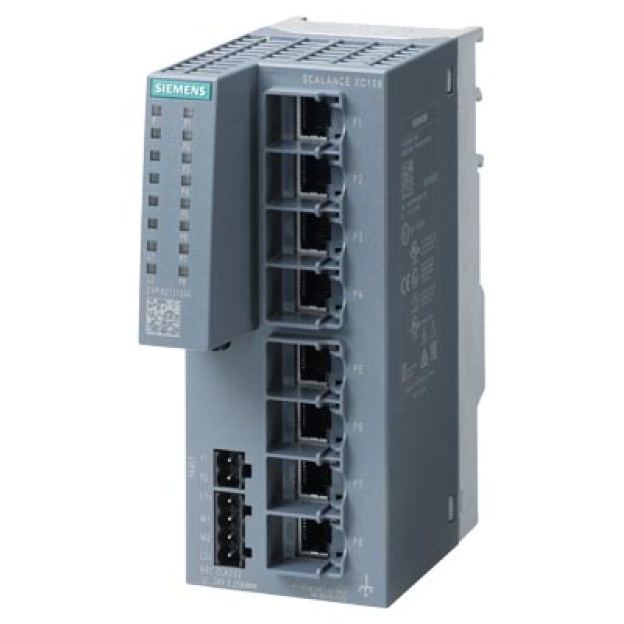 6GK5108-0BA00-2AC2 SCALANCE XC108, Unmanaged IE switch, 8x 10/100 Mbit/s