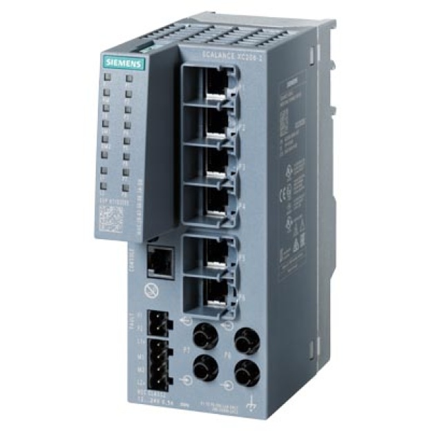 6GK5206-2BB00-2AC2 SCALANCE XC206-2 manageable Layer 2 IE switch; IEC