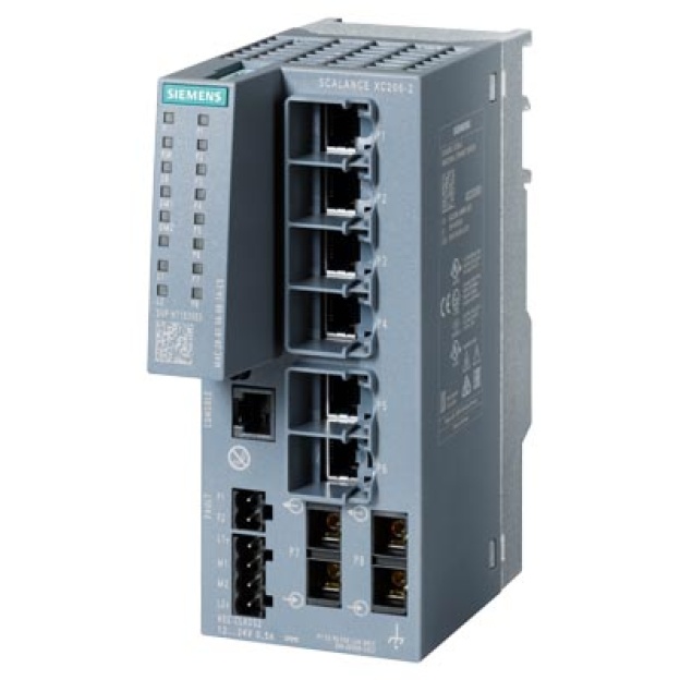 6GK5206-2BD00-2AC2 SCALANCE XC206-2 manageable Layer 2 IE switch; IEC