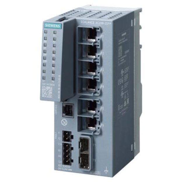 6GK5206-2BS00-2AC2 SCALANCE XC206-2SFP manageable Layer 2 IE switch; IEC