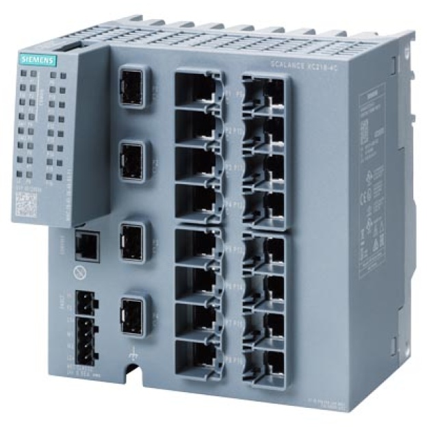 6GK5216-4BS00-2AC2 SCALANCE XC216-4C manageable Layer 2 IE switch; IEC