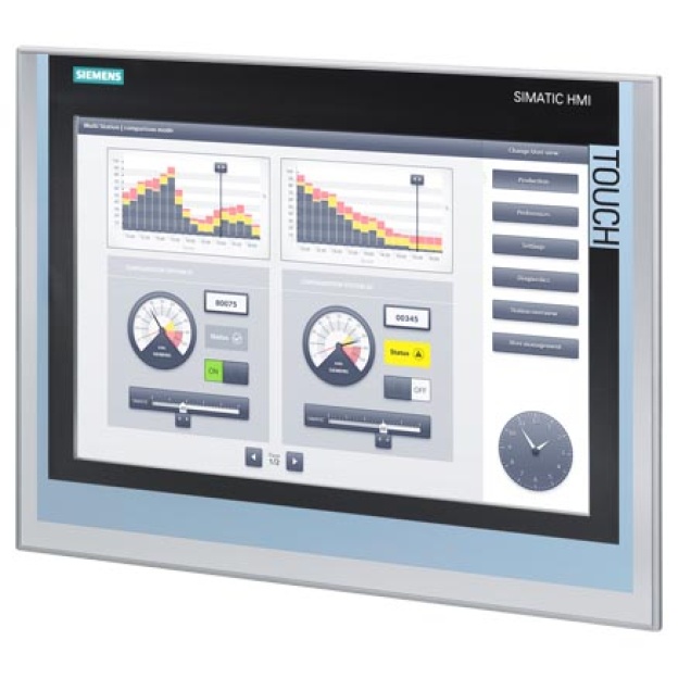 6AV2124-0QC02-0AX2 SIMATIC HMI TP1500 Comfort, Comfort Panel, touch operation,