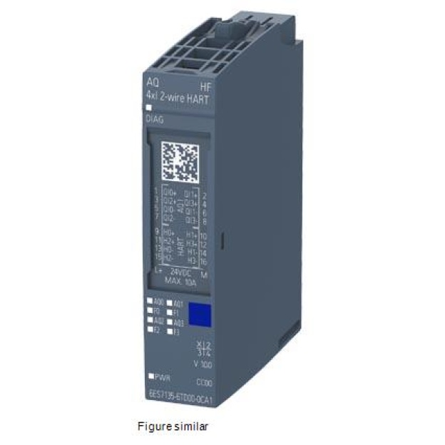 6ES7135-6TD00-0CA1 SIMATIC ET 200SP, analog HART output module, AQ 4xI