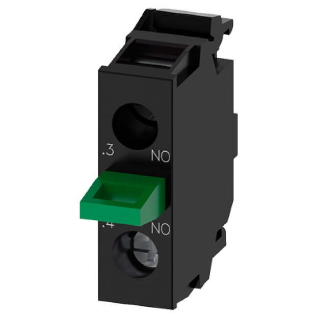 3SU1400-2AA10-1BA0 Contact module with 1 contact element, 1 NO, screw-type