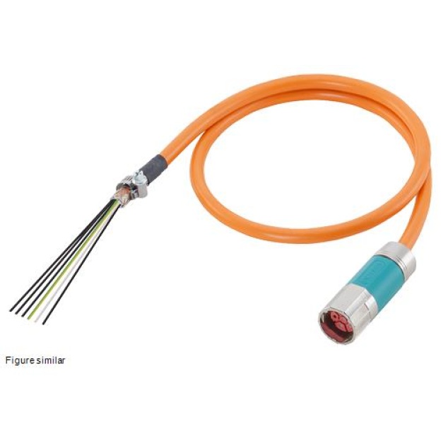 6FX5002-5CG10-1AF0 Power cable pre-assembled 4x 1.5 C SPEED-CONNECT connector