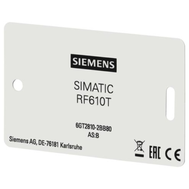 6GT2810-2BB80 SIMATIC RF610T ISO card; PVC; 86x 54x 0.4 mm; ISO 18000-6C,