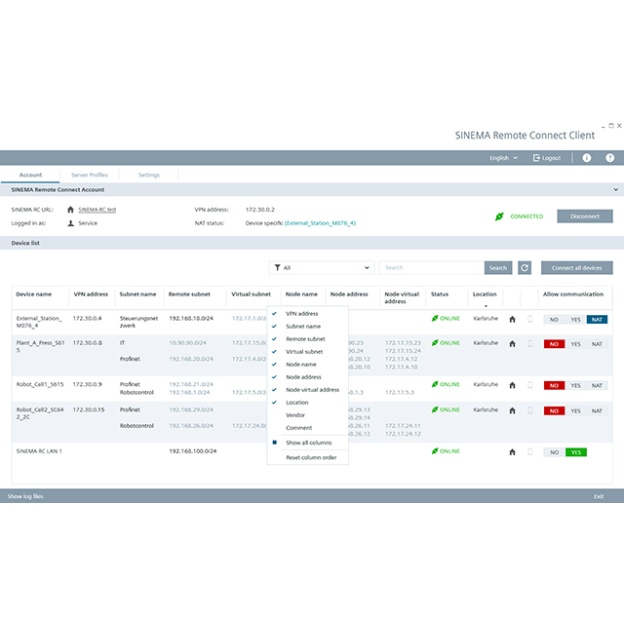 6GK1721-1XG03-0AA0 SINEMA RC client V3 for 1 installation software, documentation