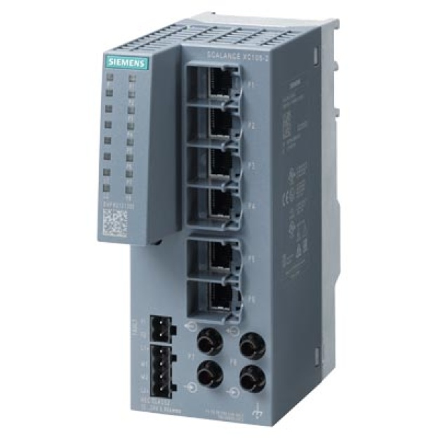 6GK5106-2BB00-2AC2 SCALANCE XC106-2, Unmanaged IE switch, 6x 10/100 Mbit/s