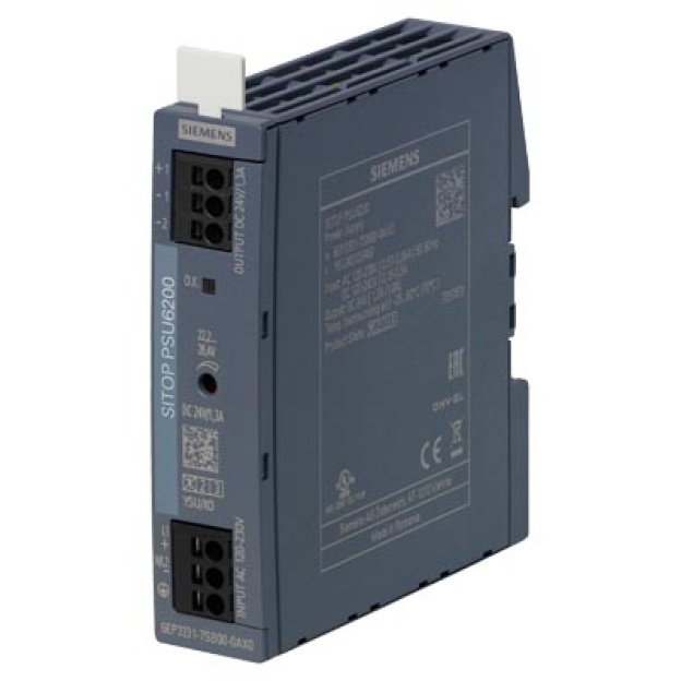 6EP3331-7SB00-0AX0 SITOP PSU6200 24 V/1.3 A Stabilized power supply Input: