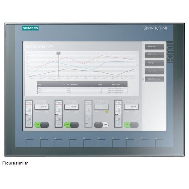 6AV2123-2MA03-0AX0 SIMATIC HMI, KTP1200 Basic DP, Basic Panel, Key/touch