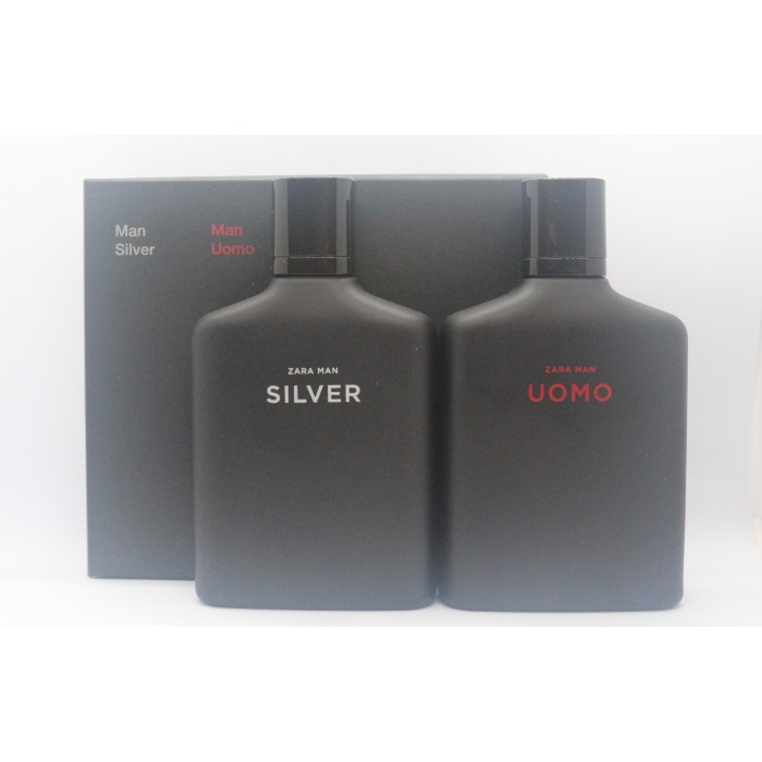 ZARA MAN UOMO + ZARA MAN SILVER EDT 100 ML