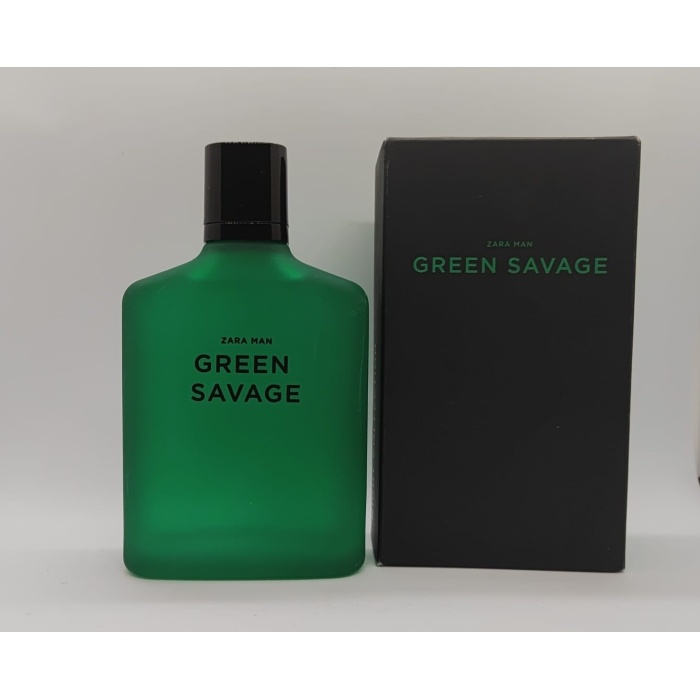 ZARA MAN GREEN SAVAGE EDT 100 ML İNDİRİMSEHRİ  ERKEK PARFÜMÜ