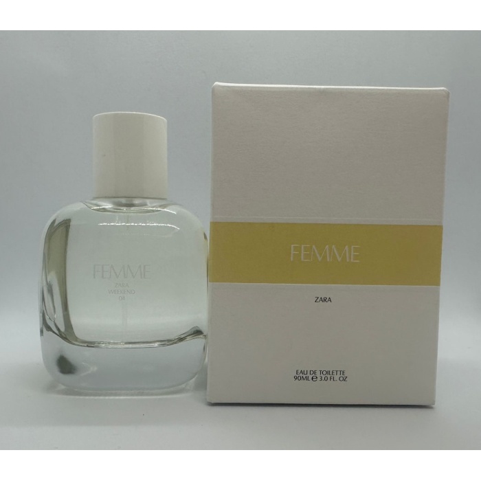 ZARA FEMME EAU DE TOILETTE 90 ML İNDİRİM ŞEHRİ (3,0 FL. OZ). KADIN PARFÜM