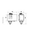 Fantini Cosmi B12FN Prosestat 12-50Bar