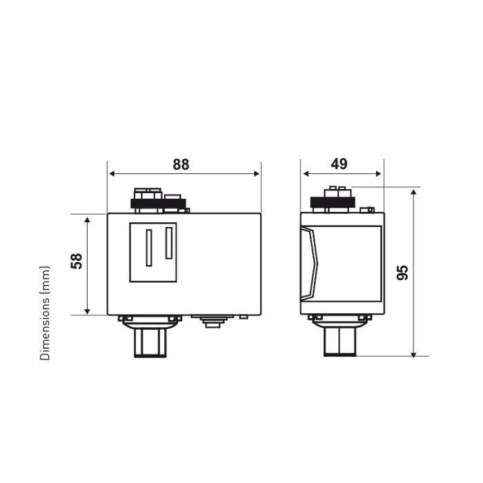 Fantini Cosmi B12EN Prosestat 8-28Bar