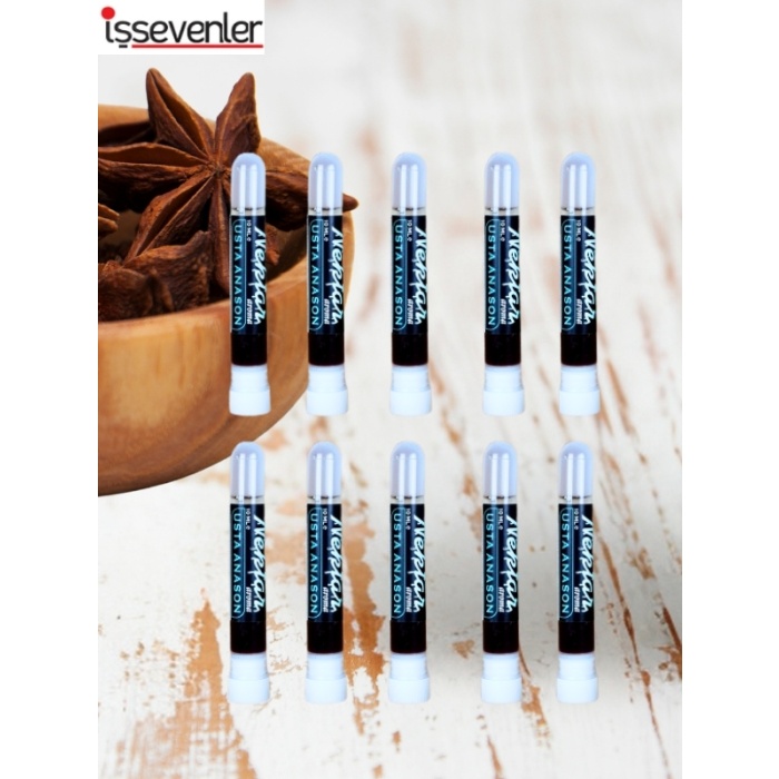 10 Adet Ustaların Karışımı Anason Yağı 10 ml Tüp