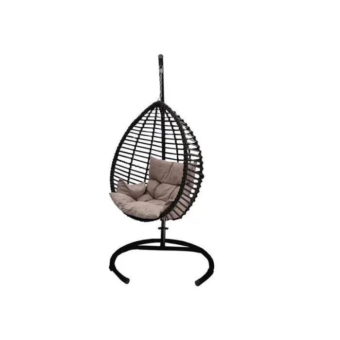 İşsevenler Tek Kişilik Rattan Armut Salıncak  iss-008346