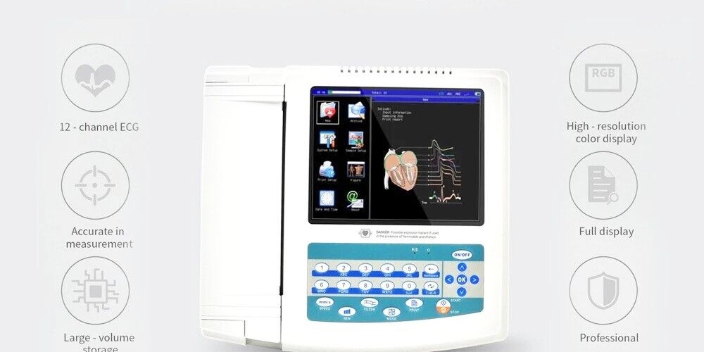 12 Kanallı EKG Cihazı nedir?