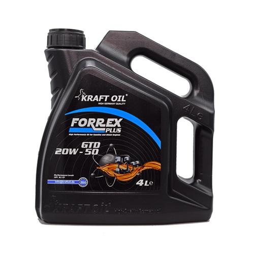 KRAFT OİL FORREX GTD PLUS 20W-50 4 lt