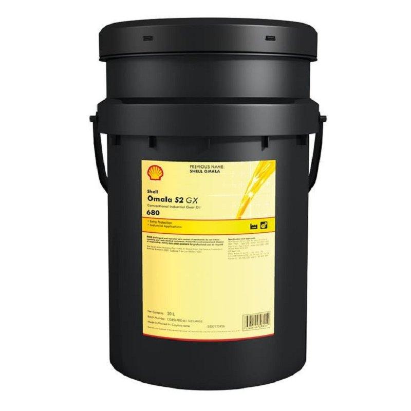 Shell Omala S2 GX 680 20 Litre | dişli yağı, endüstriyel dişlilerde üstün performans ve uzun ömür sunar.