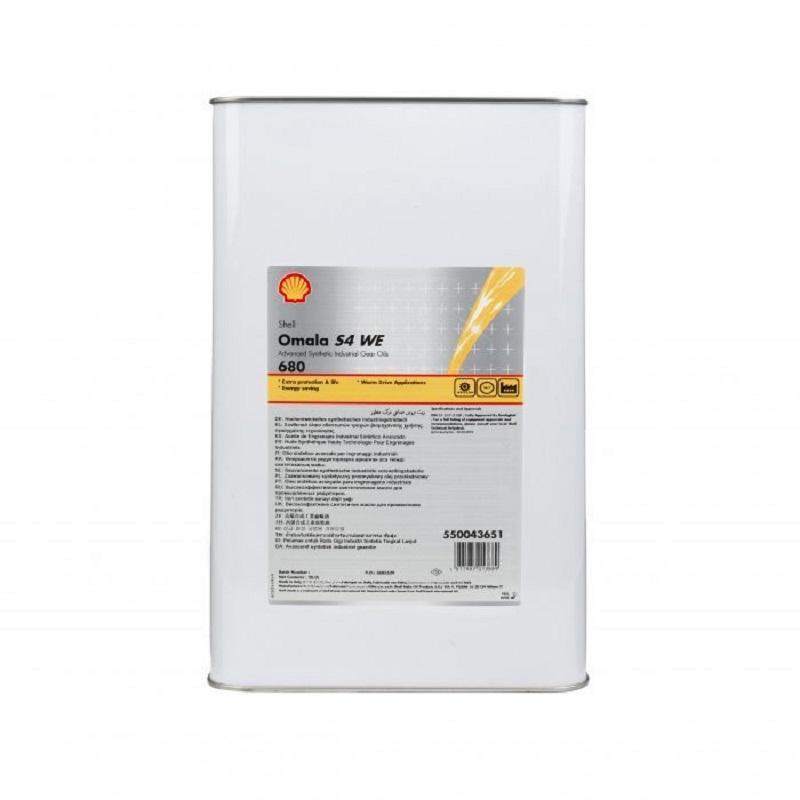 Shell Omala S4 WE 680 20 Litre | endüstriyel dişlilerde yüksek performans ve uzun ömür sunar.