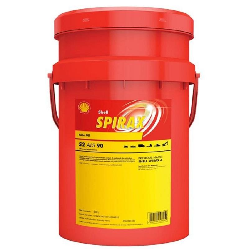 Shell Spirax S2 ALS 90 (GL5) 20 Litre | ağır yük transmisyon sistemlerinde yüksek performans ve koruma sağlar.