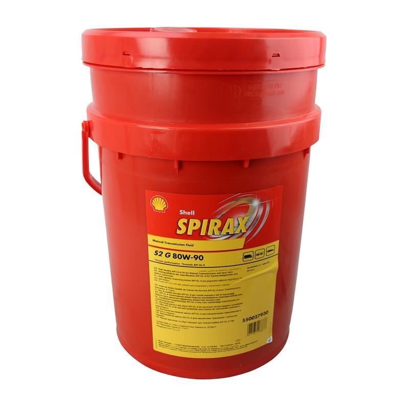 Shell Spirax S2 G 80W-90 20 Litre | ağır hizmet dişli sistemlerinde yüksek performans ve koruma sunar.