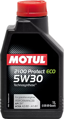 Motul 2100 Protect ECO 5W-30 1 Lt, yakıt tasarrufu ve motor koruması sağlayan yüksek kaliteli sentetik motor yağı. Uzun ömür ve verimlilik sunar.