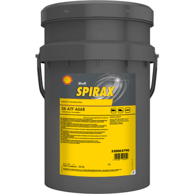 Shell Spirax S6 ATF A668 20 Litre | Güçlü performans ve üstün şanzıman koruması için ideal.