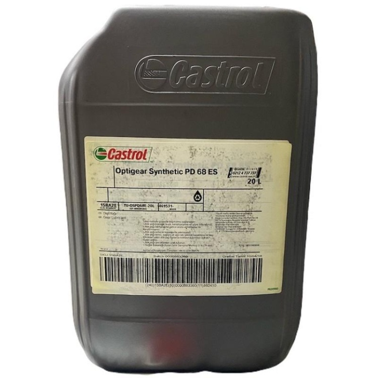 Castrol Optigear SynTHETIC PD 68 ES 20 Litre