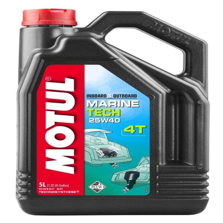 MOTUL MARINE TECH 4T 25W40 5L