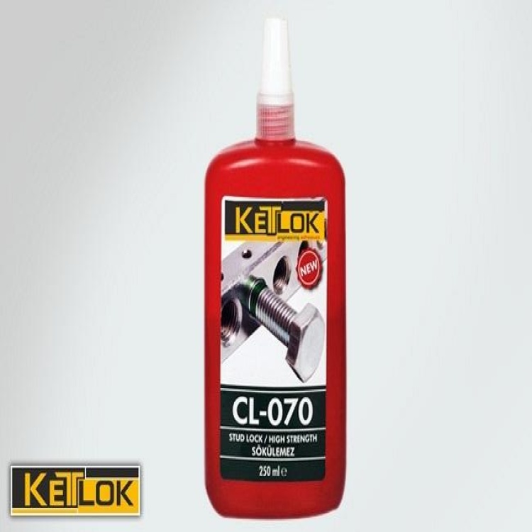 KETLOK CL-070 SÖKÜLEMEZ CİVATA SABİTLEYİCİ 250 ml