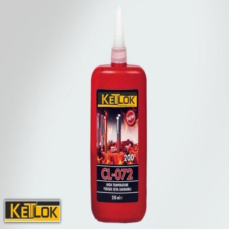 KETLOK CL-072 YÜKSEK ISI CİVATA SABİTLEME 250 ml