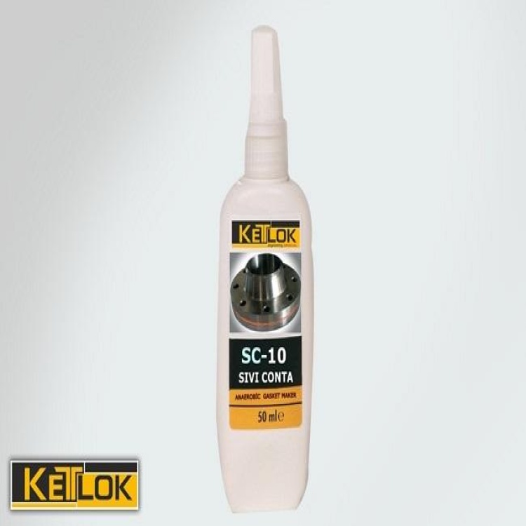 KETLOK SC 10 YÜKSEK ISI ANEORABİK SIVI CONTA 50 ml