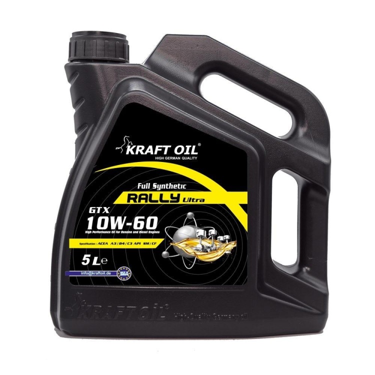 KRAFT OİL RALLY ULTRA GTX 10W-60 5 lt