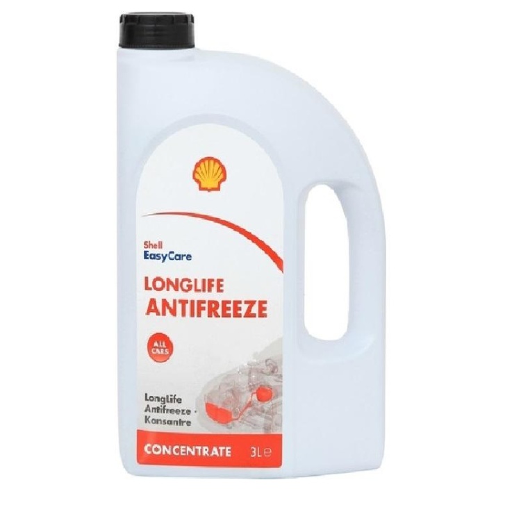 Shell Antifreeze Longlife 3 Litre (Kırmızı Antifriz Konsantre)