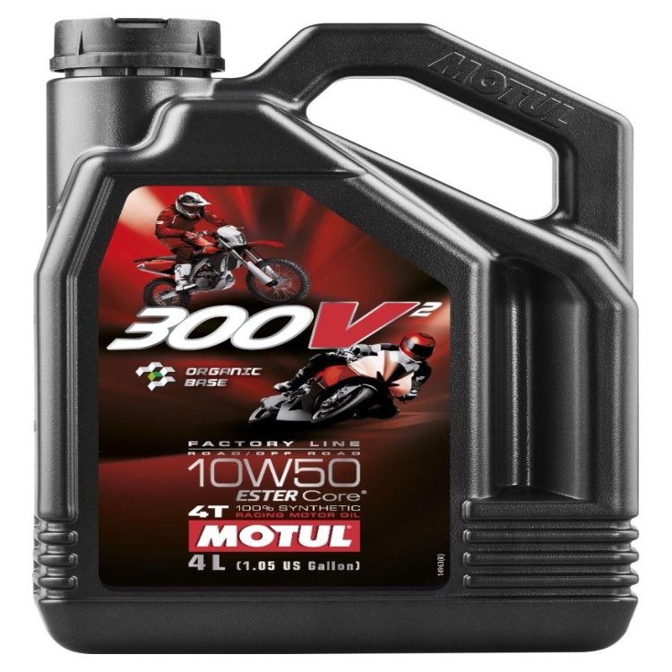 MOTUL 300V² 4T FACTORY LINE 10W50 4L