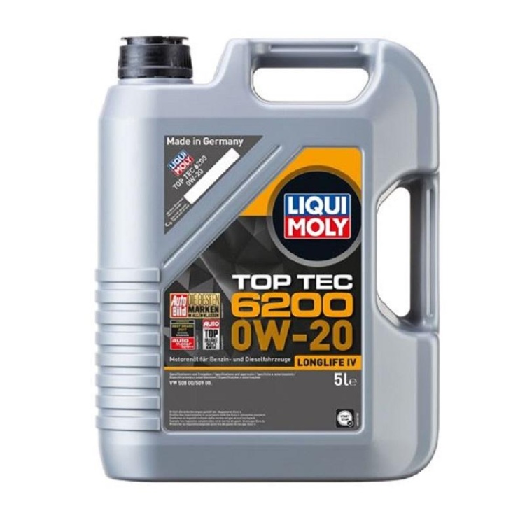 Liqui Moly 0W20 Motor Yağı Top Tec 6200 5 Litre (20789)