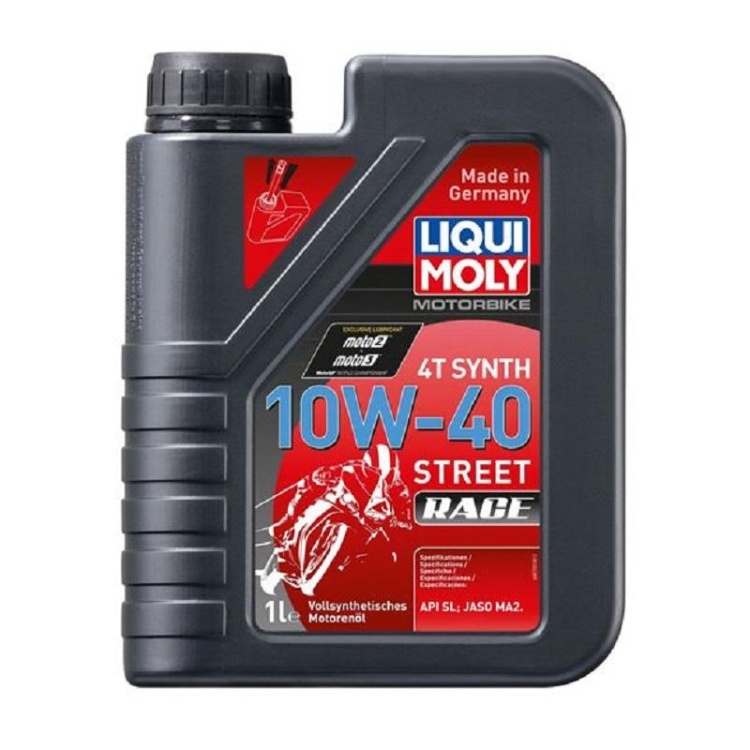 Liqui Moly 10W40 4T RACE Motosiklet Tam Sentetik Motor Yağı 4 Litre (20754)