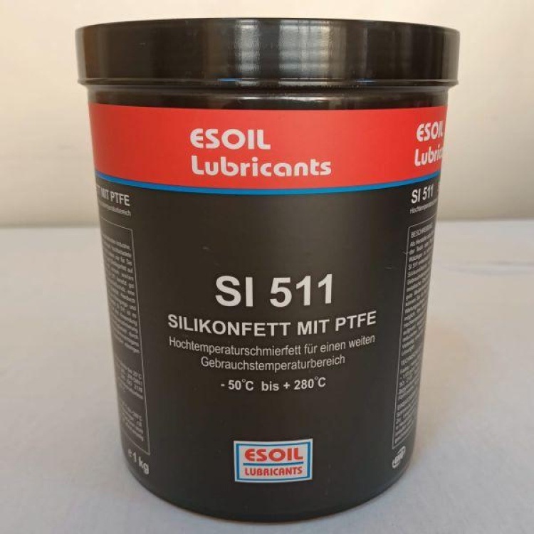 ESOIL SI 511 SILIKON MIT PTFE GRES -50°C - +280°C silikonlu gres 1 KG