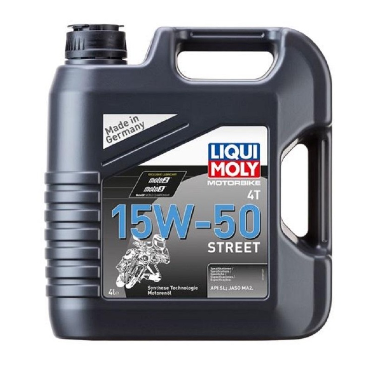 Liqui Moly 15W50 4T Street Motosiklet Motor Yağı 4 Litre (1689)