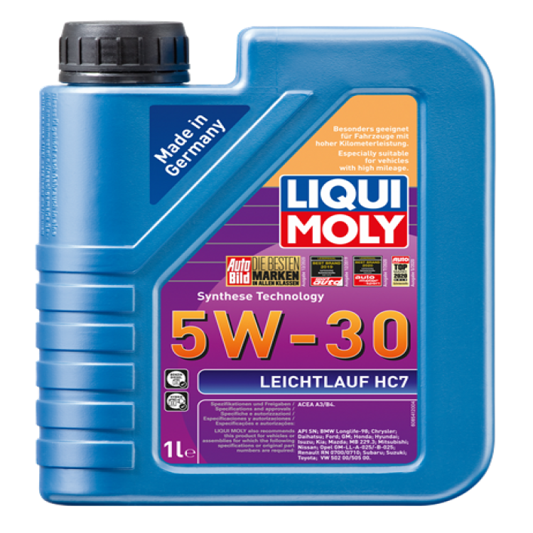 LIQUI MOLY 5W30 Motor Yağı Leichtlauf HC7 1 Litre (8541)